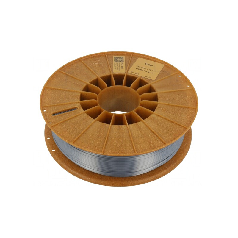 PLA SILK Filament 1.75mm Oțel 800g | Electronic-mag.ro | Componente Electronice