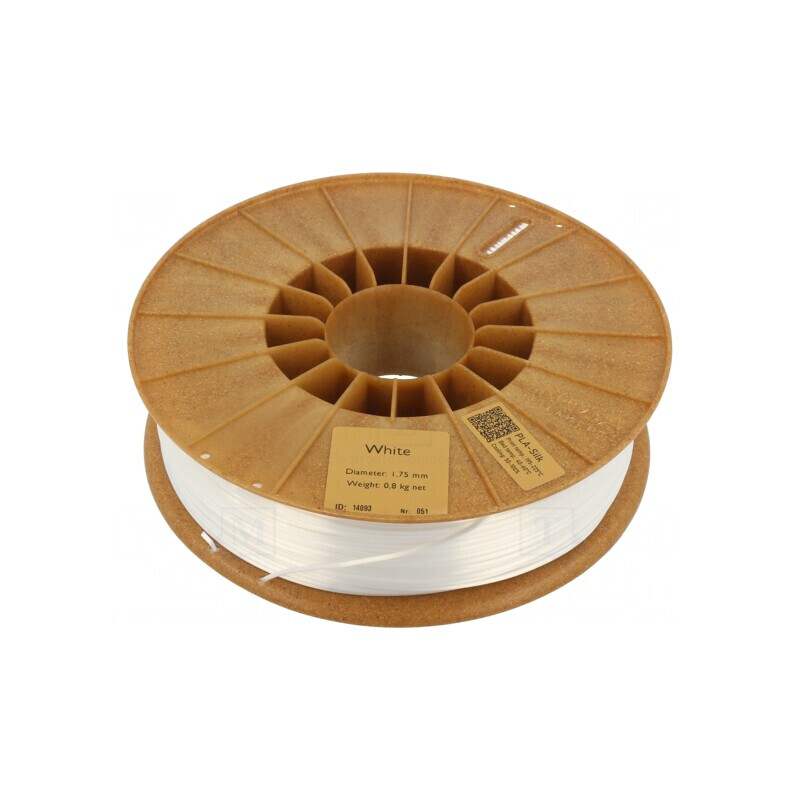 Filament PLA Silk Alb 1.75mm 800g | Electronic-mag.ro | Componente Electronice