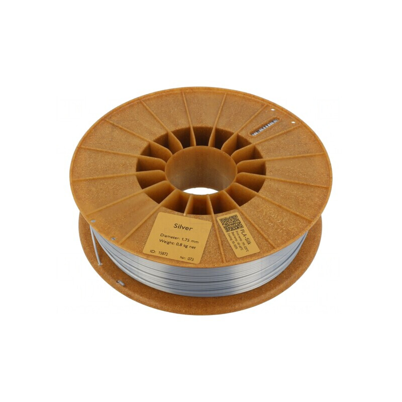 Filament PLA SILK 1,75mm Argintiu 800g | Electronic-mag.ro | Componente Electronice Filament PLA SILK 1,75mm Argintiu 800g | Electronic-mag.ro | Componente Electronice