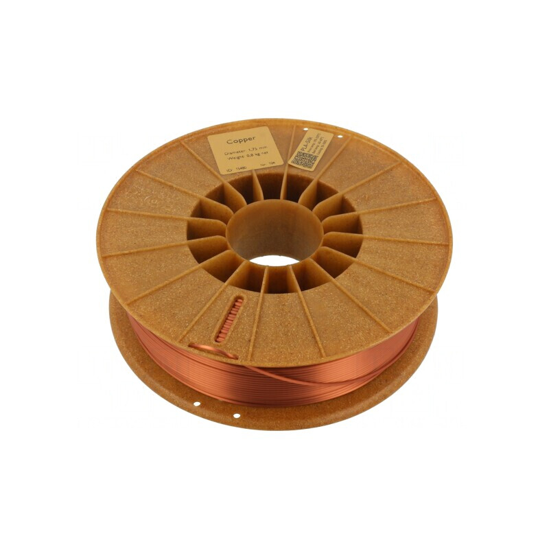 PLA Silk Filament 1.75mm Arămiu 800g | Electronic-mag.ro | Componente Electronice