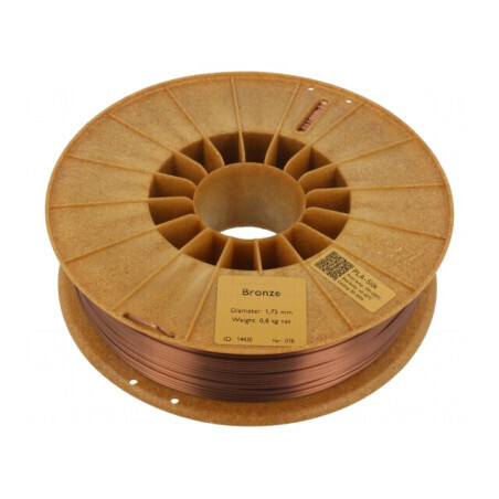 Filament PLA SILK Bronz 1.75mm 800g | Electronic-mag.ro | Componente Electronice