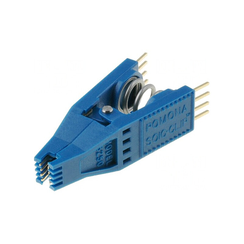 Clips de măsurare albastră 1,27mm aurit | Electronic-mag.ro | Componente Electronice