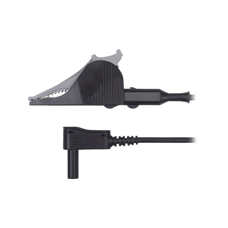 Cablu de măsurare 32A 1kV 1,5m negru PVC | Electronic-mag.ro | Componente Electronice