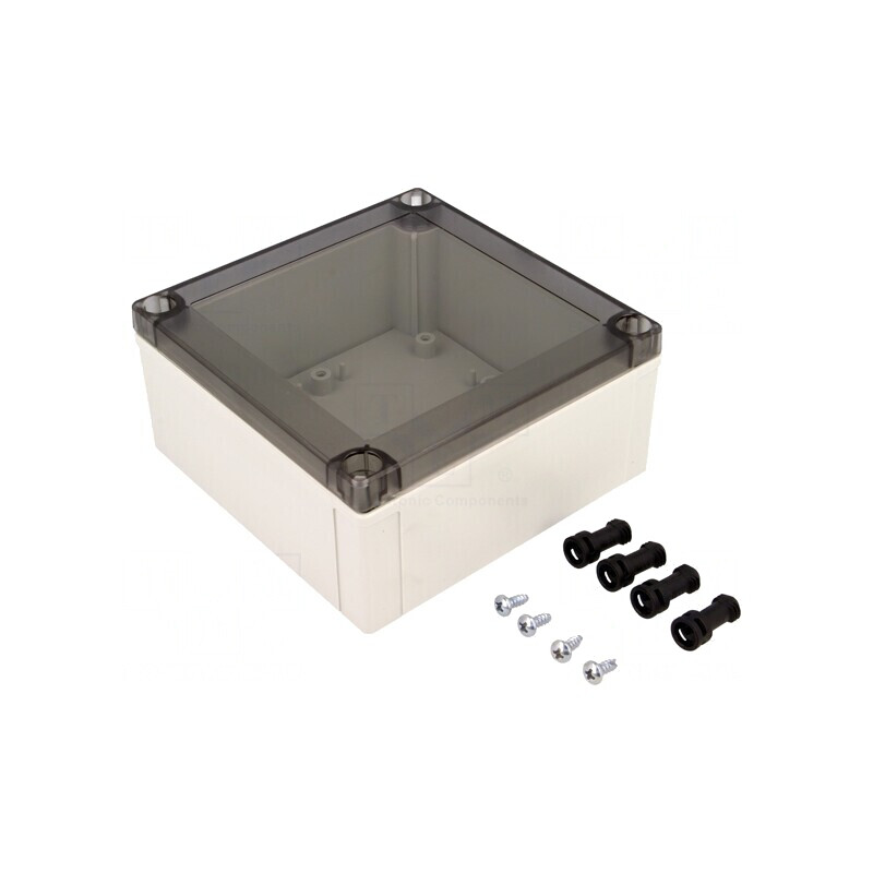 Carcasă Universală MNX Policarbonat 130x130x60mm | Electronic-mag.ro | Componente Electronice