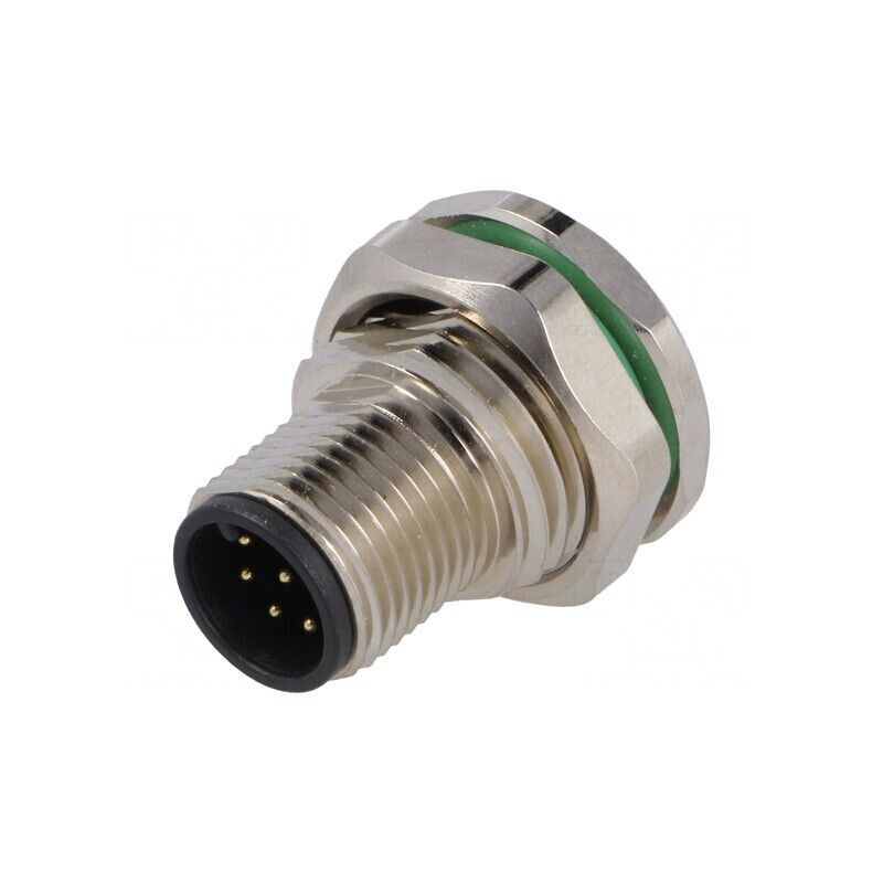 Soclu M12 PIN 8 tată DeviceNet CANopen THT IP67 30V | Electronic-mag.ro | Componente Electronice