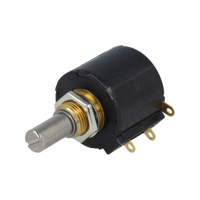 Potențiometru Multitură 10kΩ 2W ±3% Linear 6,35mm | Electronic-mag.ro | Componente Electronice