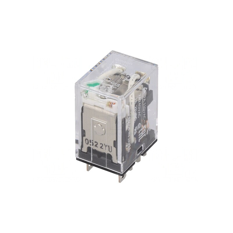 Releu Electromagnetic DPDT 24VDC 10A | Electronic-mag.ro | Componente Electronice