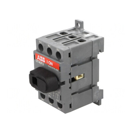 Separator-întrerupător 3 Poli pentru șină DIN 40A | Electronic-mag.ro | Componente Electronice