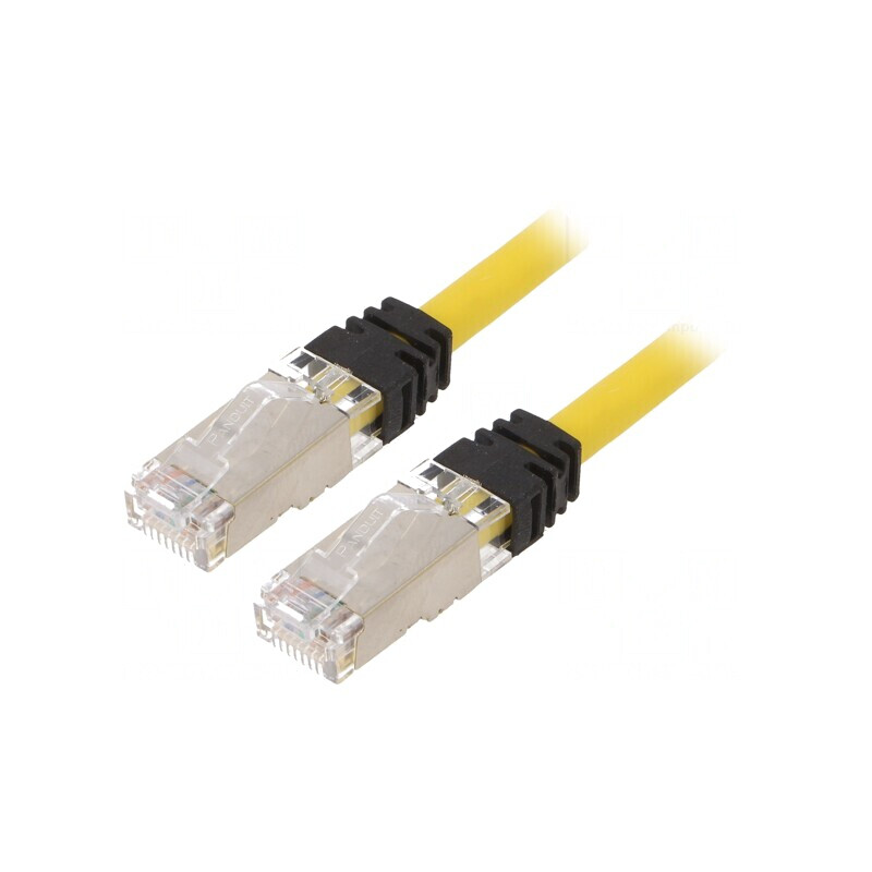 Patch Cord FTP Galben 3m 10Gig LSZH | Electronic-mag.ro | Componente Electronice