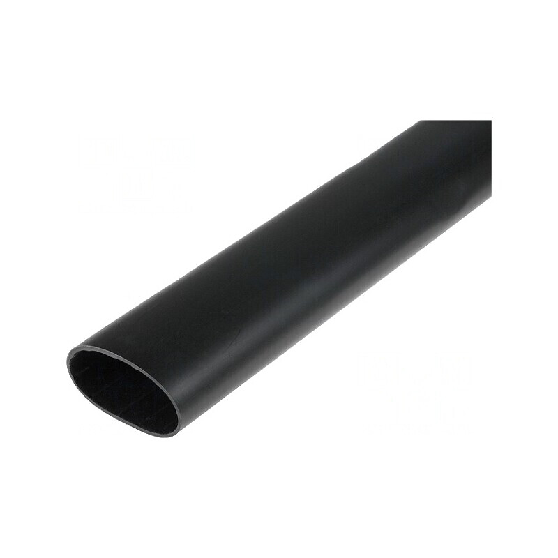 Manșon termocontractabil cu adeziv 44,4mm x 1,22m negru | Electronic-mag.ro | Componente Electronice