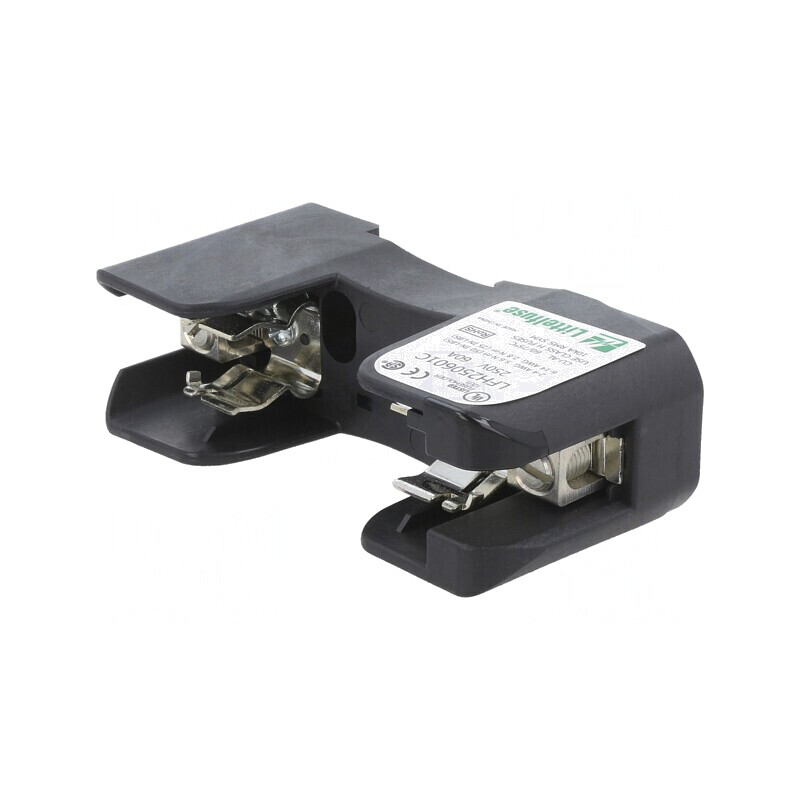 Clemă siguranţe cilindrice DIN 60A 250V 1P | Electronic-mag.ro | Componente Electronice