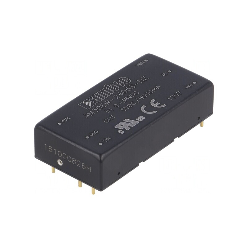 Convertor DC/DC 30W 9-36V la 5V 6A | Electronic-mag.ro | Componente Electronice