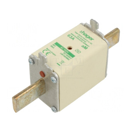 Siguranță Industrială NH1 63A 690VAC | Electronic-mag.ro | Componente Electronice