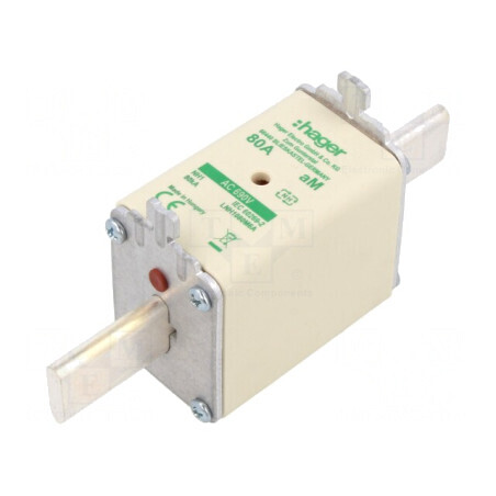 Siguranță Industrială NH1 80A 690VAC | Electronic-mag.ro | Componente Electronice