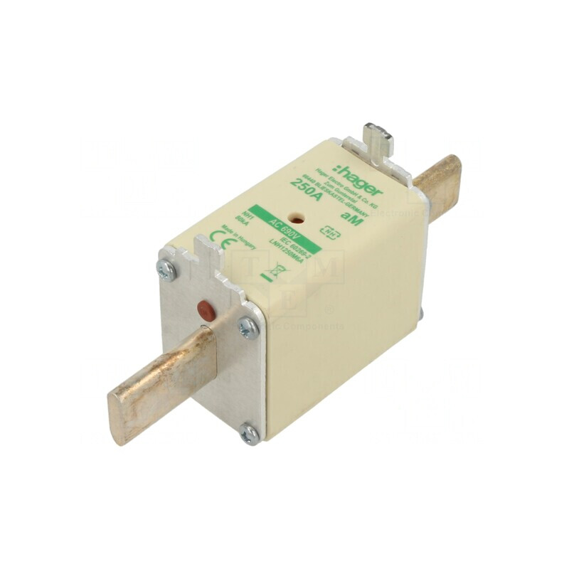 Siguranță AM 250A 690VAC Industrială NH1 | Electronic-mag.ro | Componente Electronice