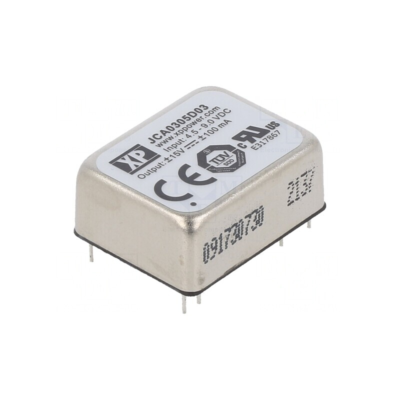 Convertor DC/DC 3W 4,5-9V la 15V/-15V THT | Electronic-mag.ro | Componente Electronice