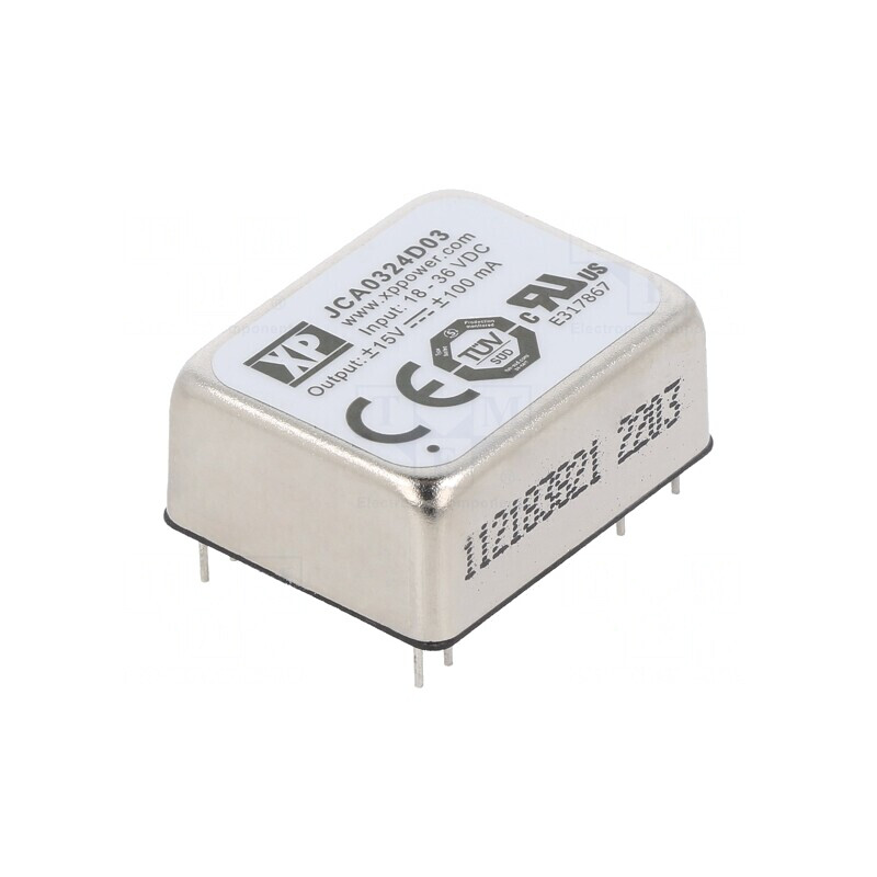 Convertor DC/DC 3W 18-36V la ±15V THT | Electronic-mag.ro | Componente Electronice