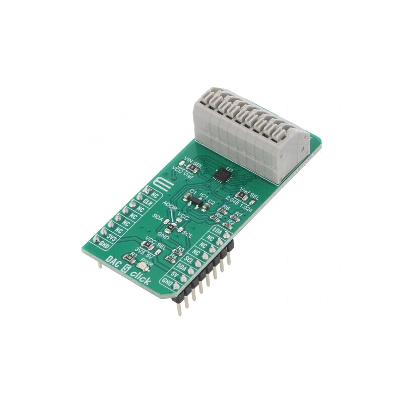 DAC 5 Click Board with GPIO and I2C | Electronic-mag.ro | Componente Electronice