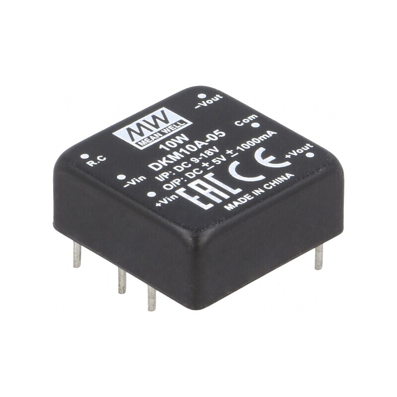 Convertor DC/DC 10W 9-18V la 5V / -5V | Electronic-mag.ro | Componente Electronice