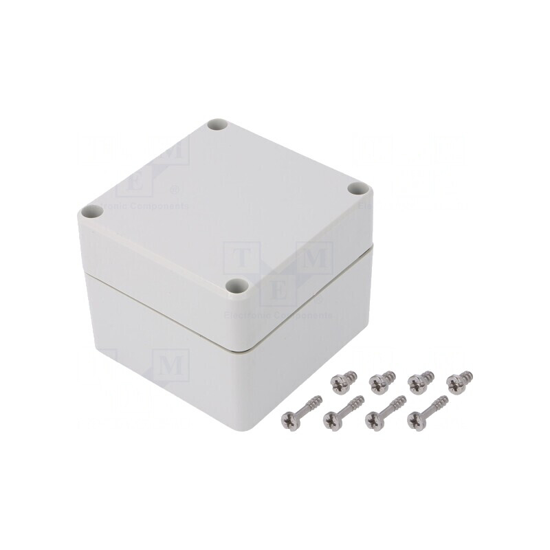Carcasă universală gri 80x82x65mm IK08 PC 080807 | Electronic-mag.ro | Componente Electronice
