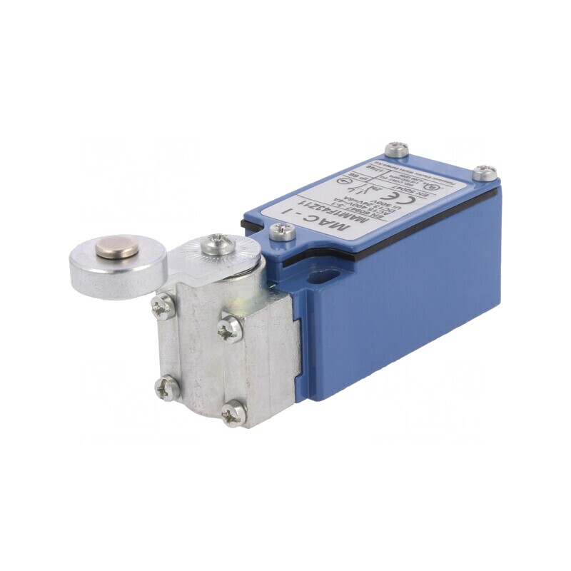Limitator Cursă Manetă cu Rulment Metalic 35.5mm și Rulă 18mm | Electronic-mag.ro | Componente Electronice