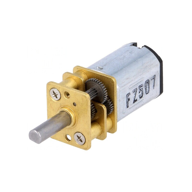 Motor DC cu Transmisie 6V 360mA Micro Metal Gearmotor | Electronic-mag.ro | Componente Electronice
