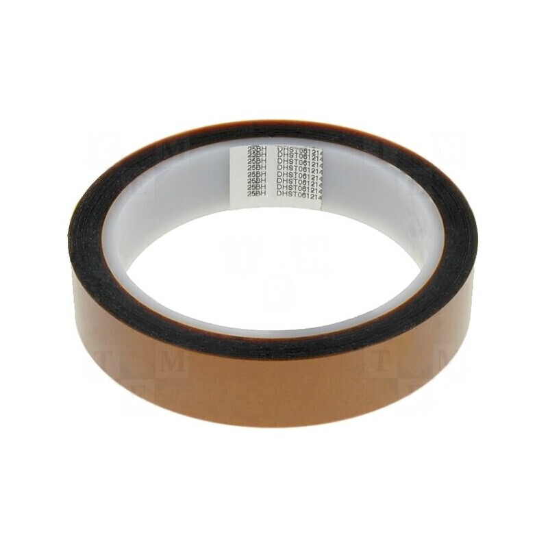Bandă Aurie pentru Temperatură Ridicată 20mm | Electronic-mag.ro | Componente Electronice