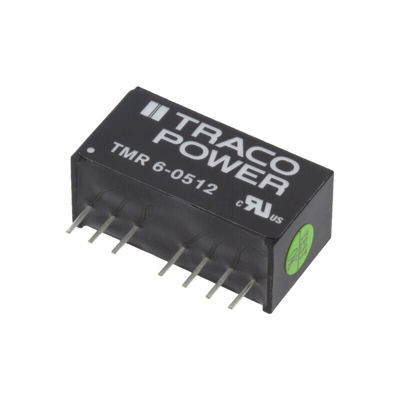 Convertor DC/DC 6W 4.5-9V la 12V 500mA SIP8 | Electronic-mag.ro | Componente Electronice