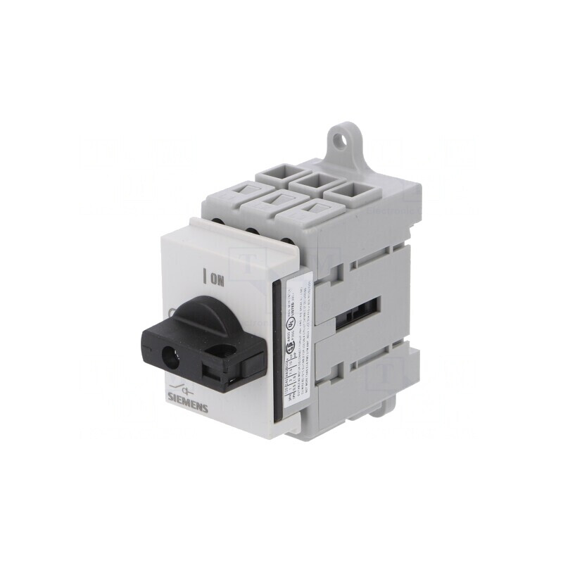 Separator-întrerupător 3 Poli 16A pentru șină DIN | Electronic-mag.ro | Componente Electronice