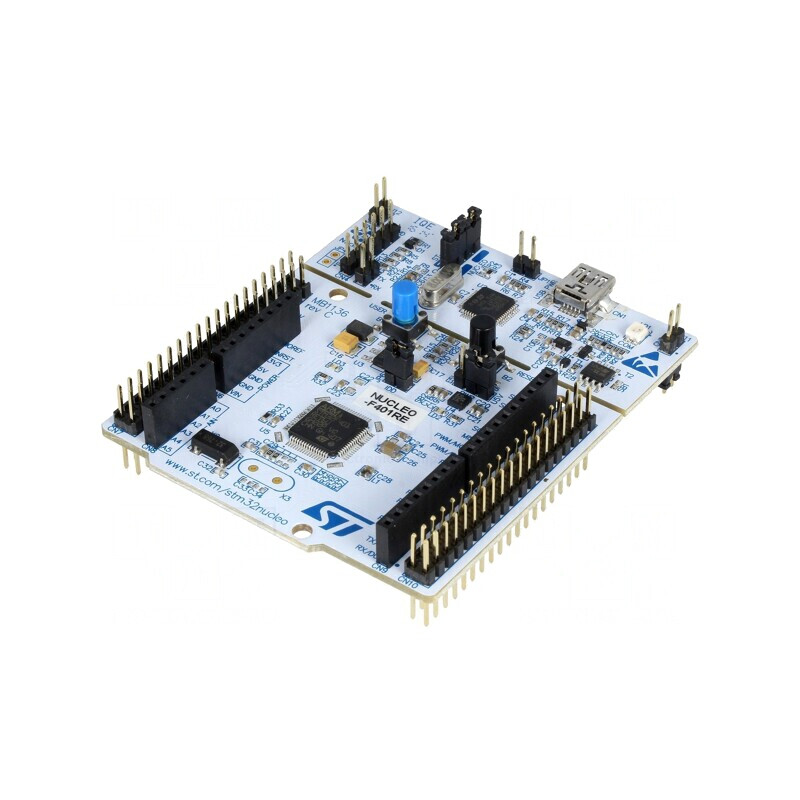 Placă de dezvoltare STM32 NUCLEO-F401RE cu conectori de extensie | Electronic-mag.ro | Componente Electronice Placă de dezvoltare STM32 NUCLEO-F401RE cu conectori de extensie | Electronic-mag.ro | Componente Electronice