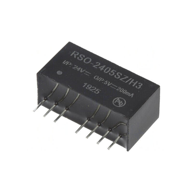 Convertor DC/DC 1W 9-36V la 5V 200mA SIP8 | Electronic-mag.ro | Componente Electronice