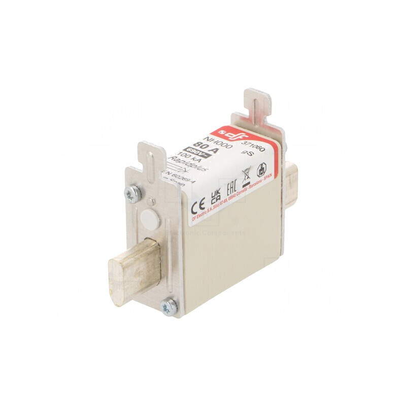 Siguranță gS 80A 690VAC 440VDC NH000 | Electronic-mag.ro | Componente Electronice