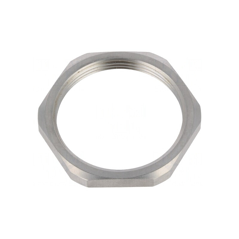 Piuliță M40 oțel inoxidabil 46mm filet metric pas 1.5 | Electronic-mag.ro | Componente Electronice