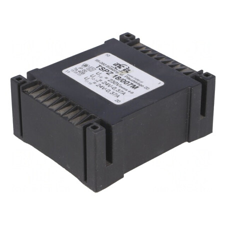 Transformator Încapsulat 24V 370mA PCB 18VA 230VAC | Electronic-mag.ro | Componente Electronice