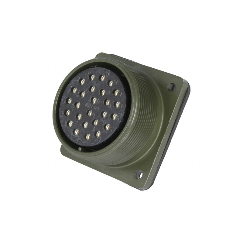 Conector Circular Aluminiu 28 MS/DS Oliv  | Electronic-mag.ro | Componente Electronice