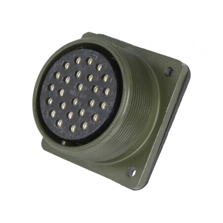 Conector Circular Aluminiu 28 MS/DS Oliv  | Electronic-mag.ro | Componente Electronice