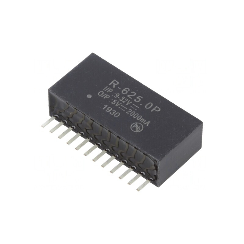 Convertor DC/DC 10W 9-32V la 5V 2A SIP12 PCB | Electronic-mag.ro | Componente Electronice Convertor DC/DC 10W 9-32V la 5V 2A SIP12 PCB | Electronic-mag.ro | Componente Electronice