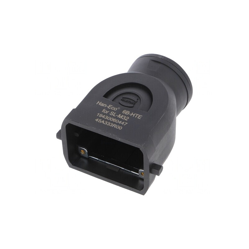 Carcasă conectori HDC Han-Eco B 6B drept | Electronic-mag.ro | Componente Electronice