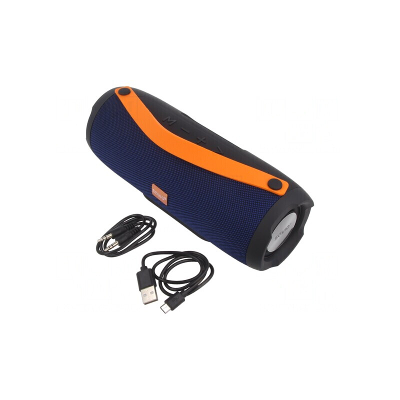 Difuzor Bluetooth Negru/Albastru/Portocaliu 10m | Electronic-mag.ro | Componente Electronice