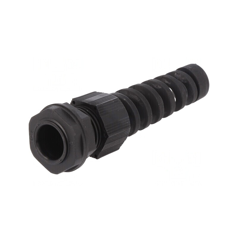 Garnitură de etanșare PG11 IP66/IP68 Poliamidă Negru | Electronic-mag.ro | Componente Electronice