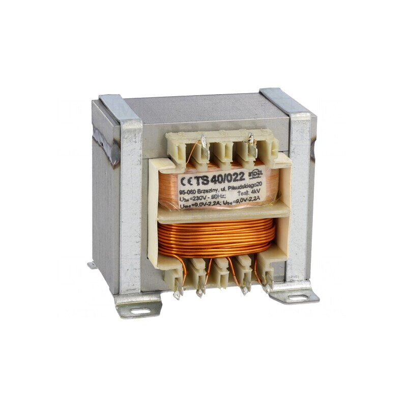 Transformator 40VA 230VAC 9V 2,2A IP00 | Electronic-mag.ro | Componente Electronice