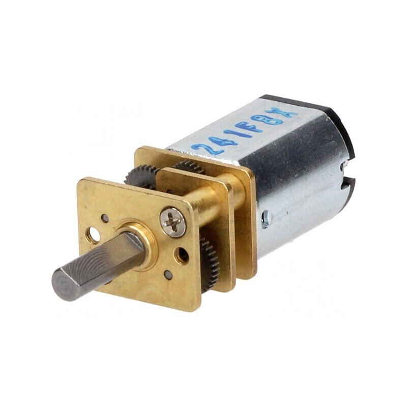 Motor DC cu Transmisie 6V 127mNm 150:1 Micro Metal Gearmotor | Electronic-mag.ro | Componente Electronice
