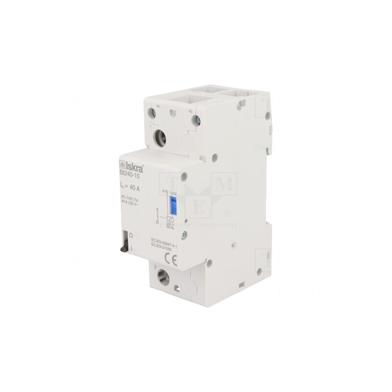 Releu bistabil pentru instalații de impulsuri NO 35x90x65mm | Electronic-mag.ro | Componente Electronice