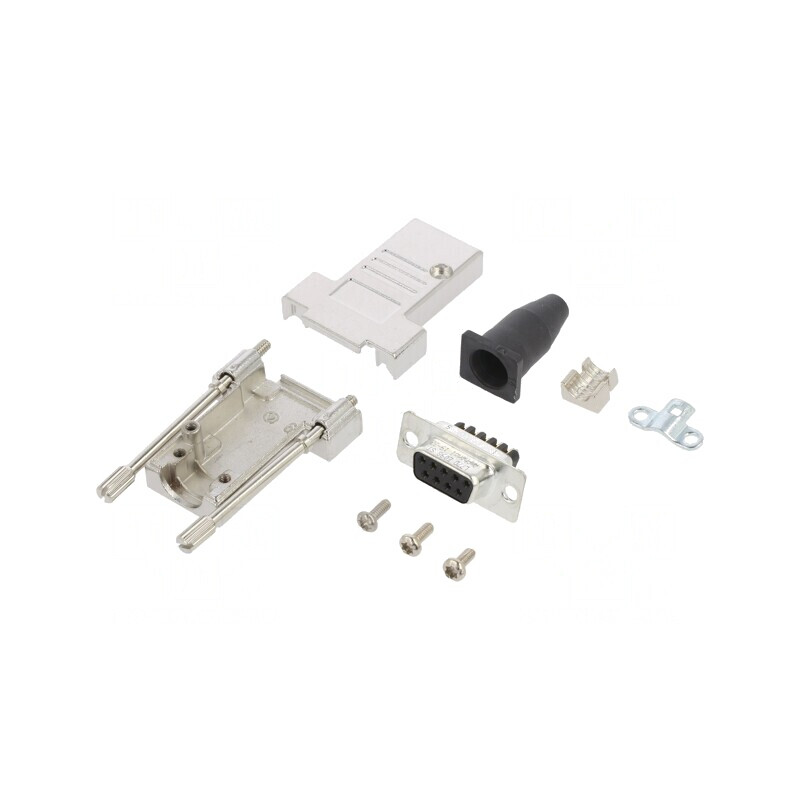 Conector D-Sub 9P Femelă Terminal Cu Șuruburi | Electronic-mag.ro | Componente Electronice