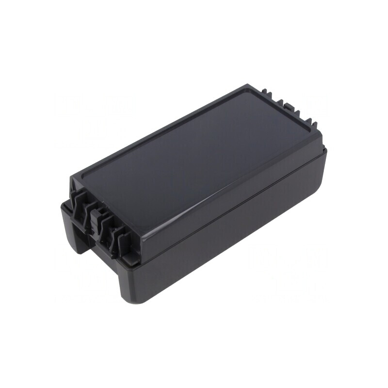 Carcasă universală BOCUBE ABS grafit 80x191x60 mm | Electronic-mag.ro | Componente Electronice