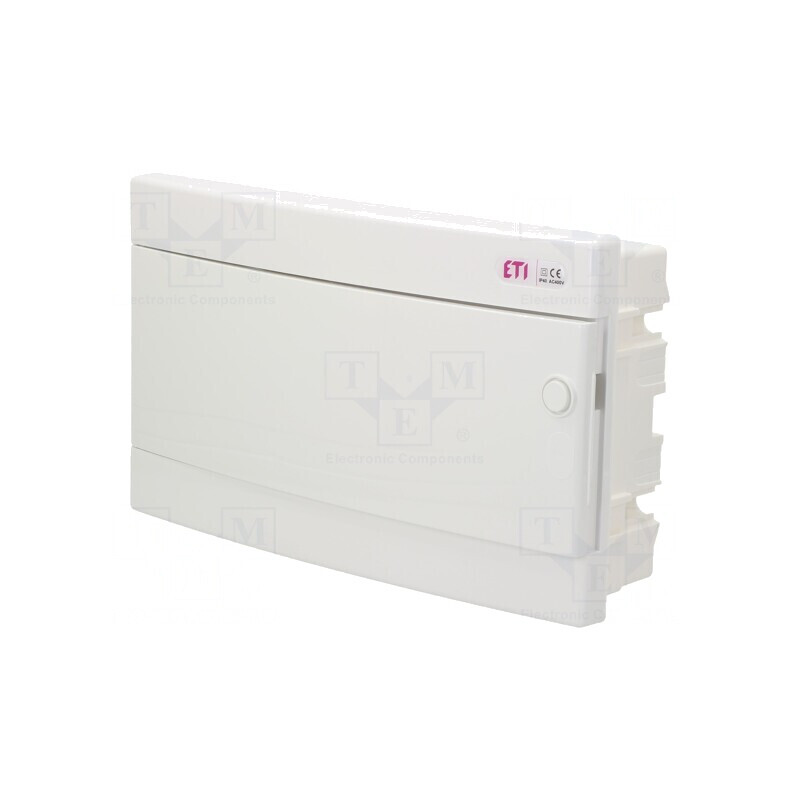 Carcasă pentru Aparatură Modulară în Perete Albă IP40 ABS | Electronic-mag.ro | Componente Electronice