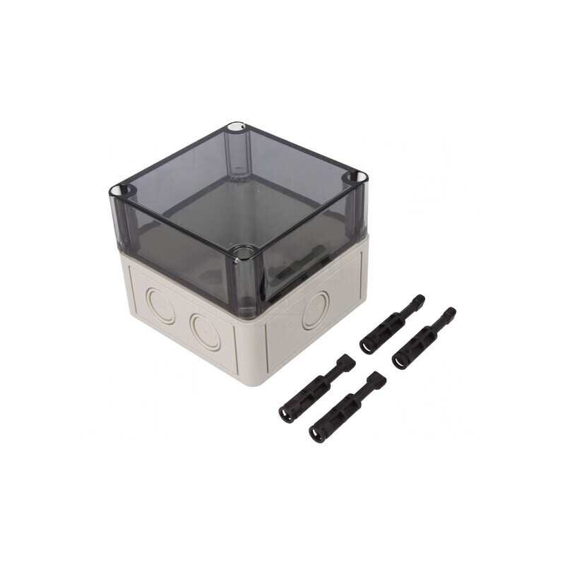 Carcasă Universală Polistiren 110x110x90mm | Electronic-mag.ro | Componente Electronice