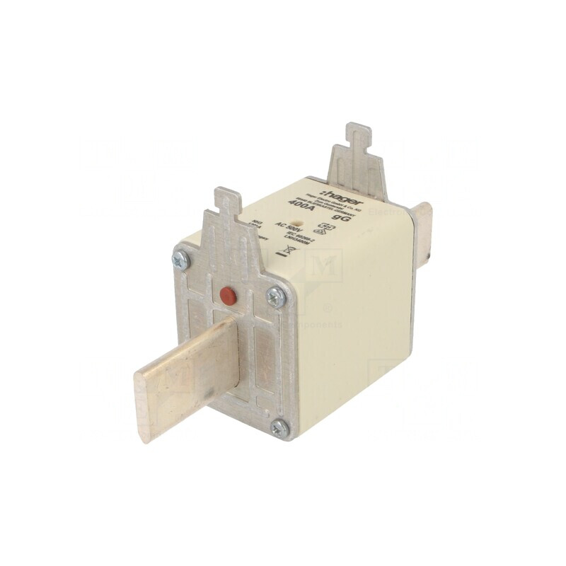 Siguranță Industrială gG 400A 500VAC NH3C | Electronic-mag.ro | Componente Electronice