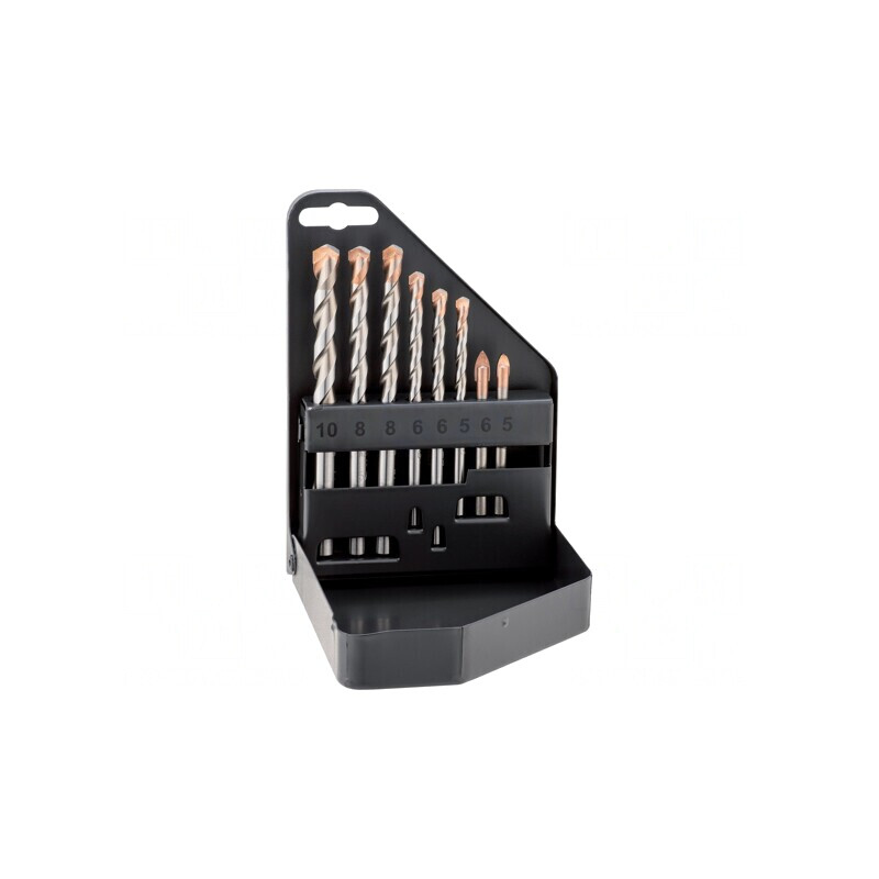 Set Burghie Oțel 8 Bucăți PROFI KERAMO | Electronic-mag.ro | Componente Electronice Set Burghie Oțel 8 Bucăți PROFI KERAMO | Electronic-mag.ro | Componente Electronice