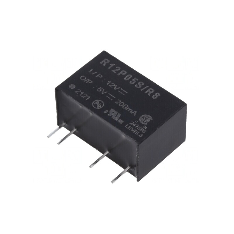 Convertor DC/DC 1W 10,8-13,2V la 5V 200mA | Electronic-mag.ro | Componente Electronice Convertor DC/DC 1W 10,8-13,2V la 5V 200mA | Electronic-mag.ro | Componente Electronice